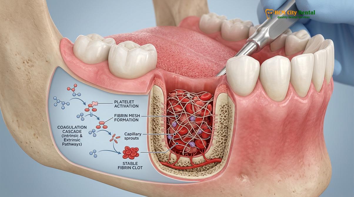 Visual illustration of Multiple Extractions One Visit Safety Protocol