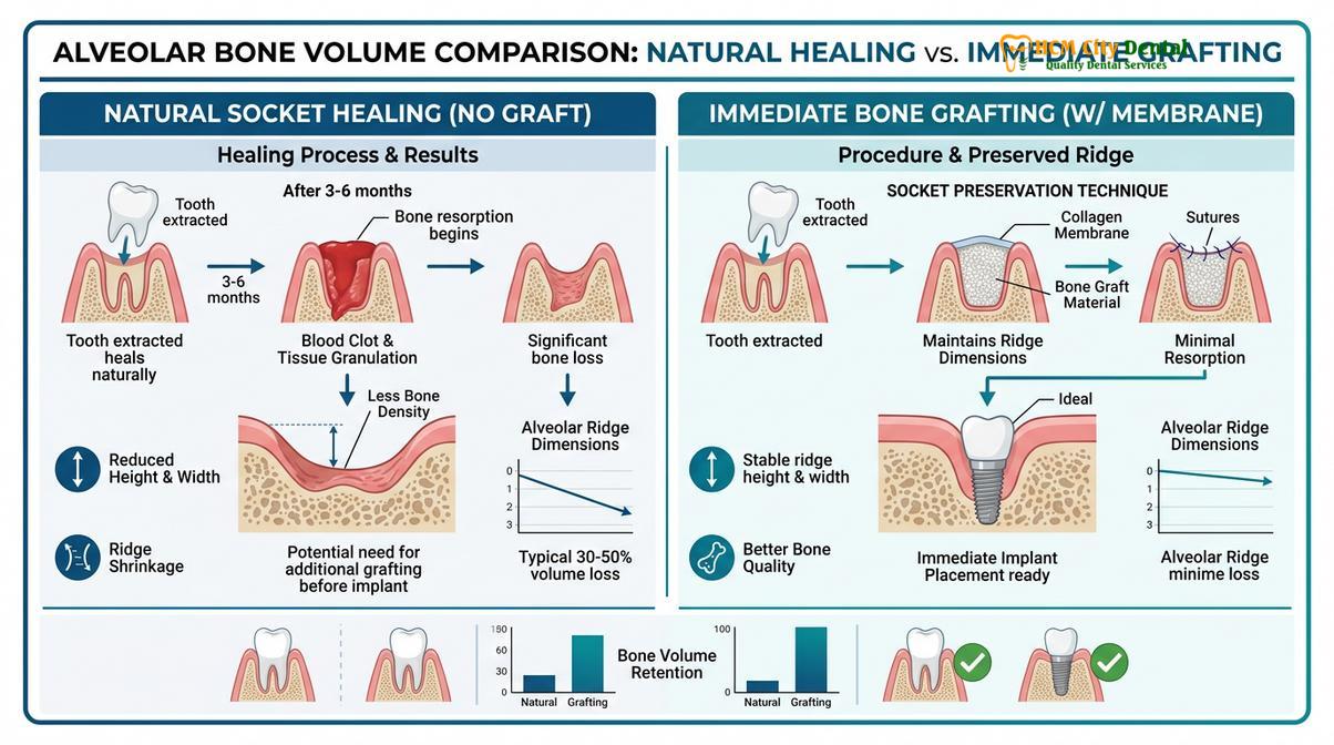 Visual illustration of Multiple Extractions One Visit Safety Protocol