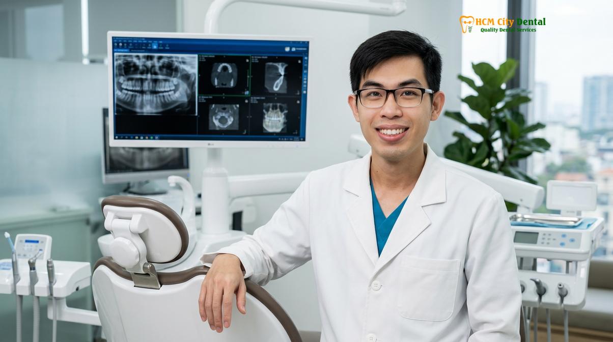 Dr. Nguyen Van Cuong DDS at HCMC Dental Clinic