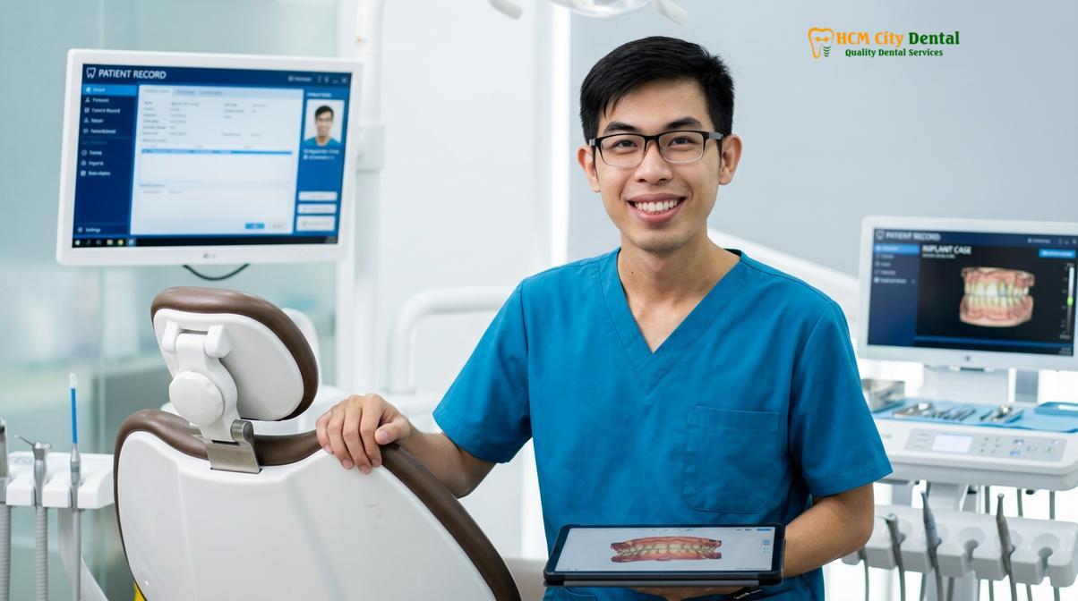 Dr. Nguyen Van Cuong DDS at HCMC Dental Clinic