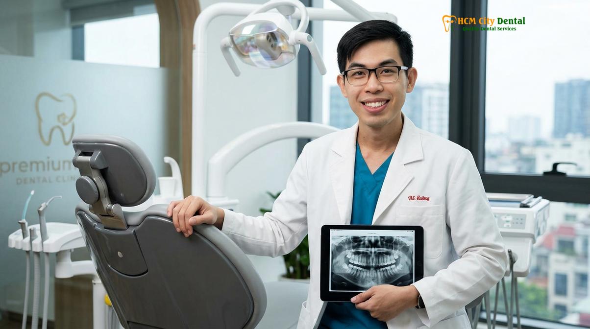Dr. Nguyen Van Cuong DDS at HCMC Dental Clinic