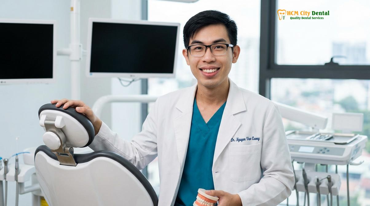 Dr. Nguyen Van Cuong DDS at HCMC Dental Clinic