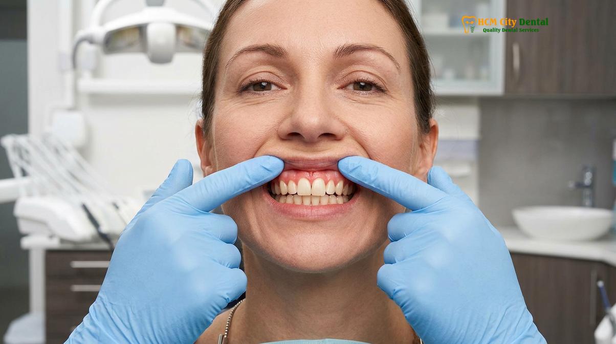 Clinical photography related to Lip Exercises for Gummy Smile
