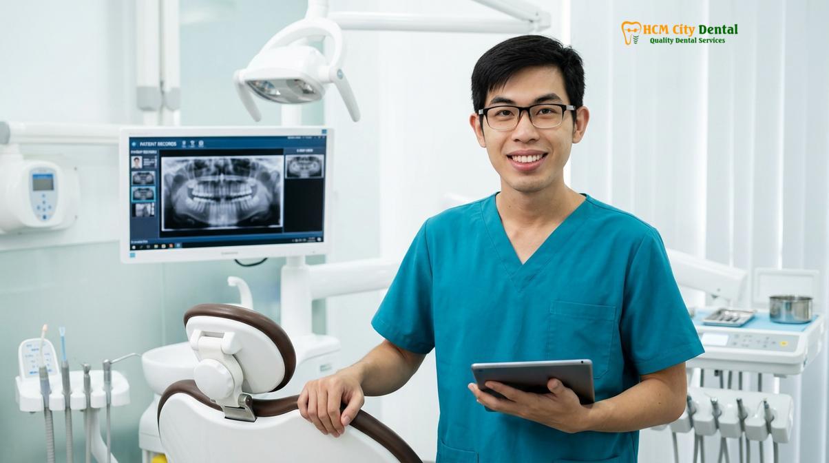 Dr. Nguyen Van Cuong DDS at HCMC Dental Clinic
