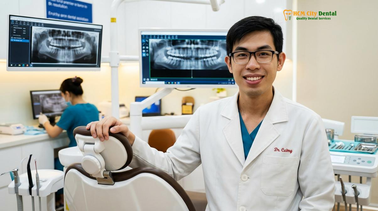 Dr. Nguyen Van Cuong DDS at HCMC Dental Clinic