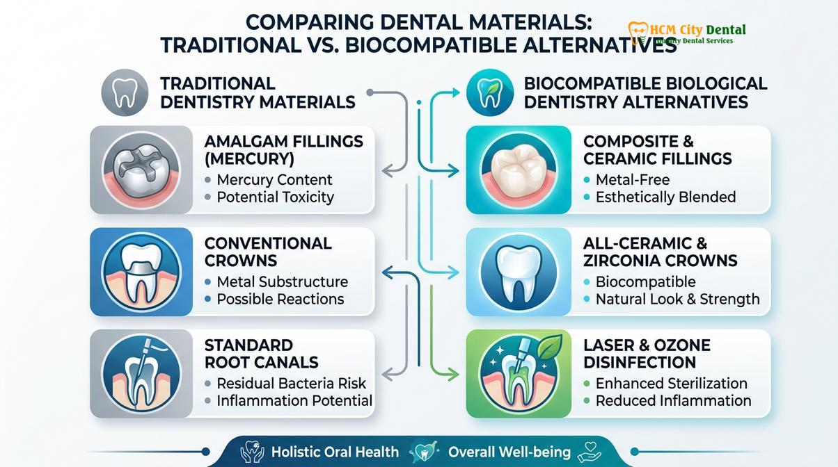 Summary diagram of natural dentist office
