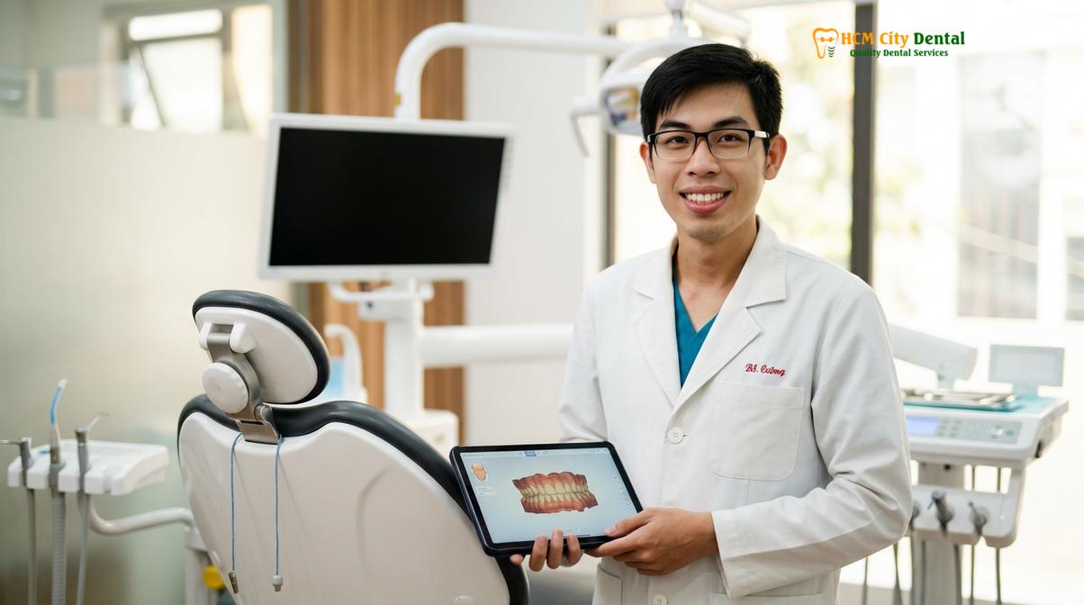 Dr. Nguyen Van Cuong DDS at HCMC Dental Clinic