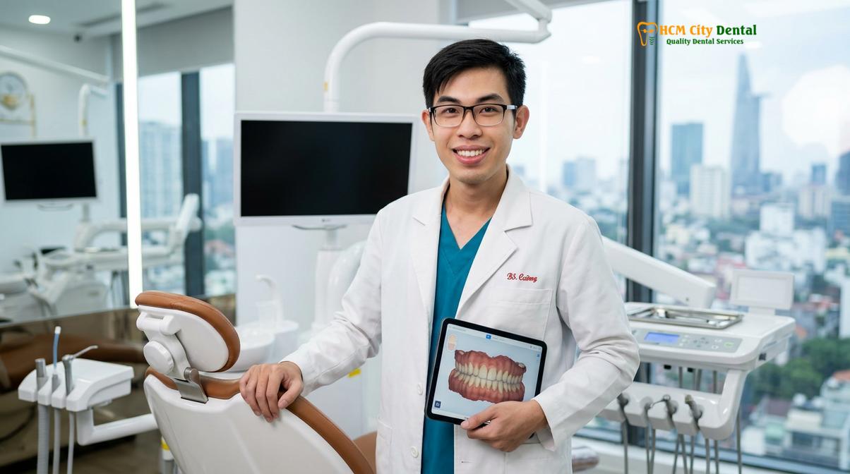 Dr. Nguyen Van Cuong DDS at HCMC Dental Clinic