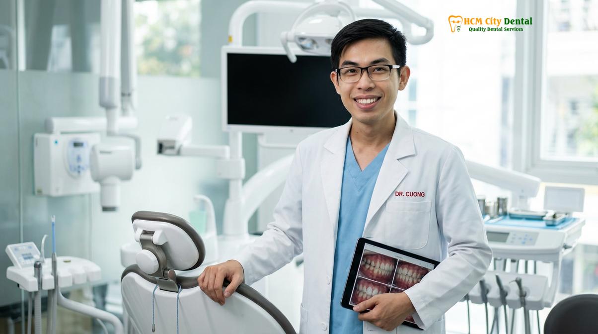 Dr. Nguyen Van Cuong DDS at HCMC Dental Clinic