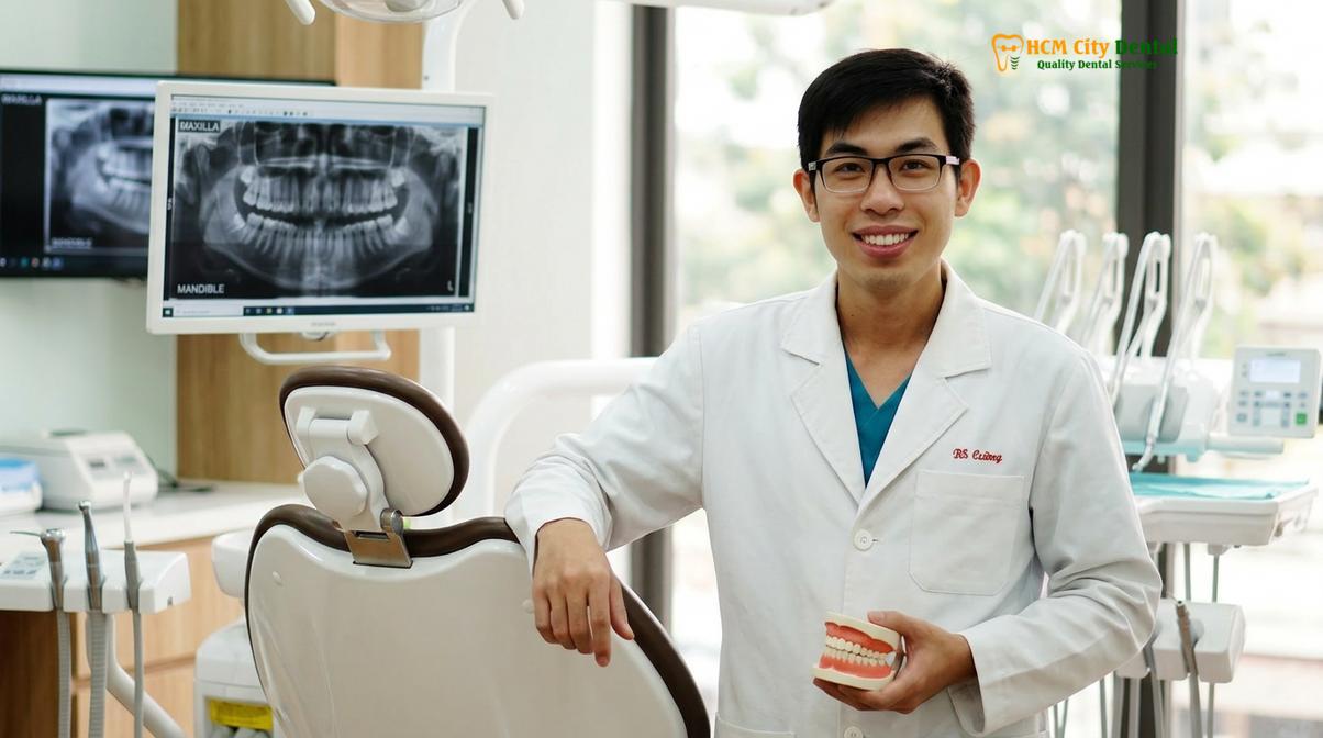 Dr. Nguyen Van Cuong DDS at HCMC Dental Clinic