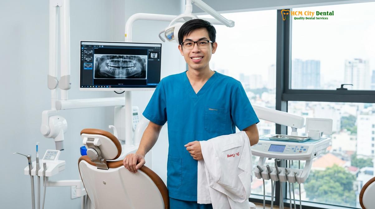 Dr. Nguyen Van Cuong DDS at HCMC Dental Clinic