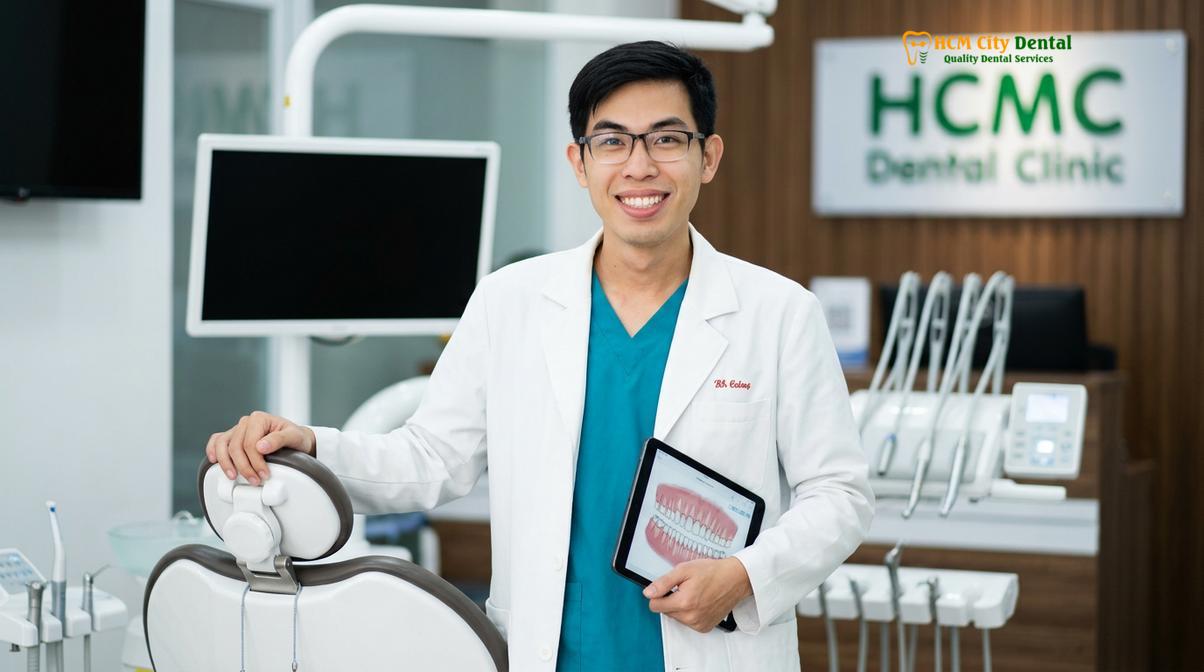 Dr. Nguyen Van Cuong DDS at HCMC Dental Clinic