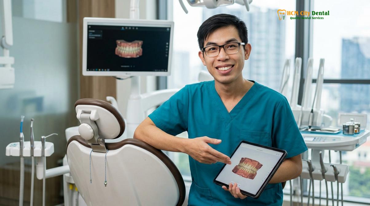 Dr. Nguyen Van Cuong DDS at HCMC Dental Clinic