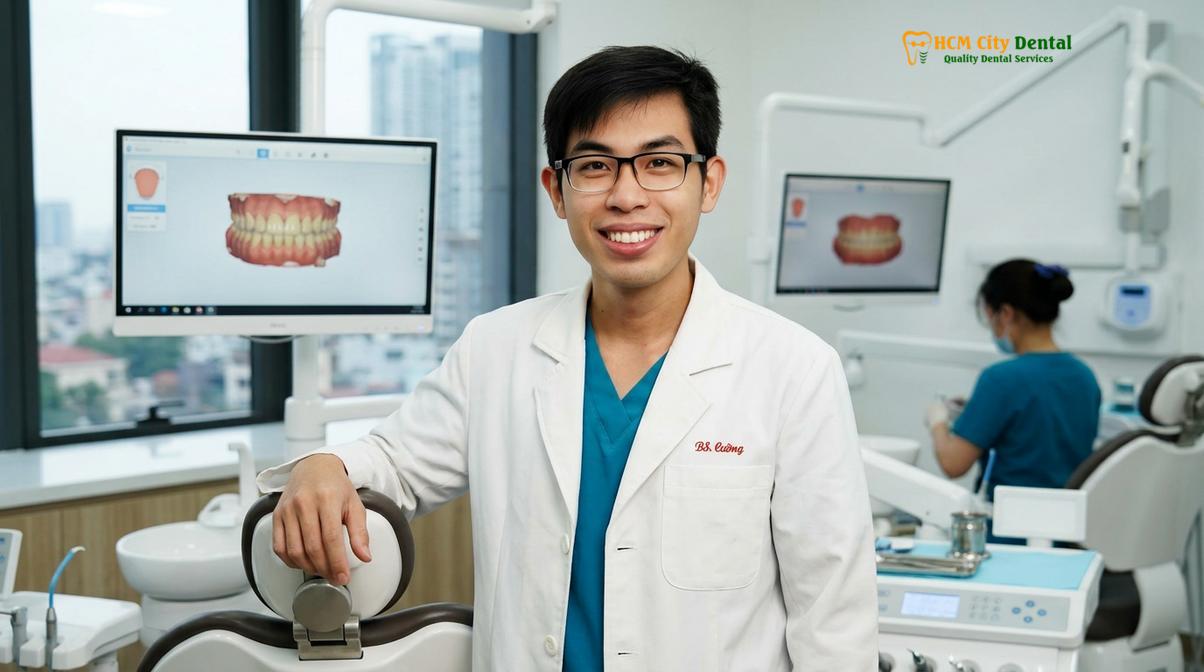 Dr. Nguyen Van Cuong DDS at HCMC Dental Clinic