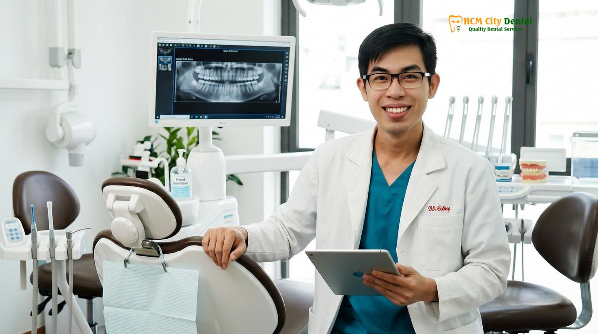 Dr. Nguyen Van Cuong DDS at HCMC Dental Clinic
