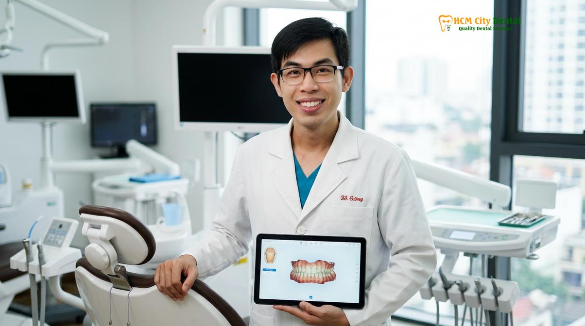 Dr. Nguyen Van Cuong DDS at HCMC Dental Clinic