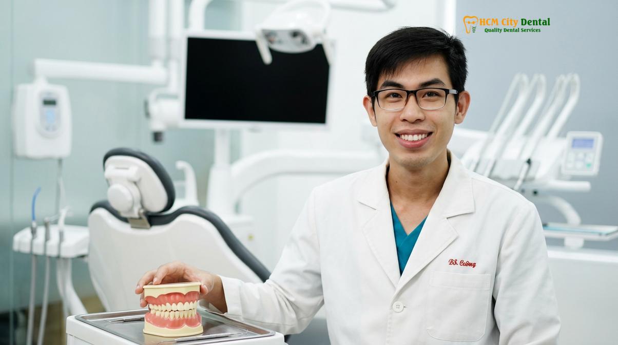 Dr. Nguyen Van Cuong DDS at HCMC Dental Clinic