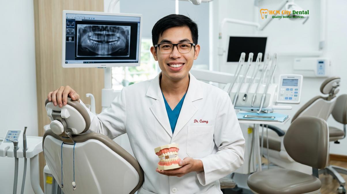 Dr. Nguyen Van Cuong DDS at HCMC Dental Clinic