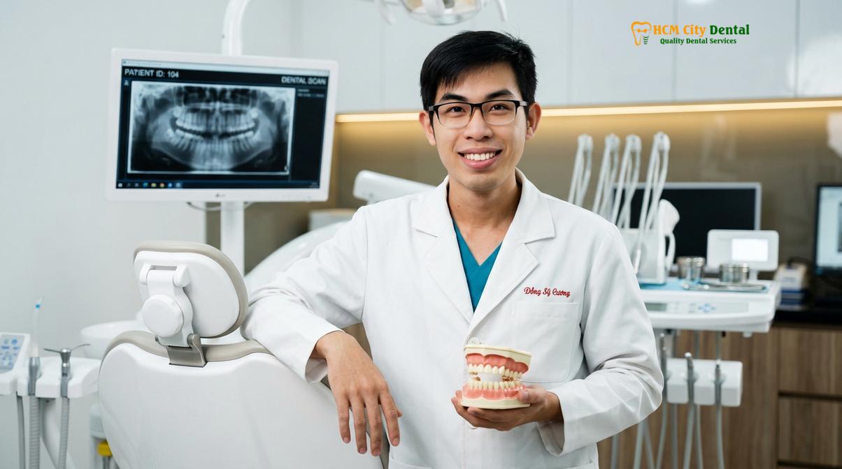 Dr. Nguyen Van Cuong DDS at HCMC Dental Clinic