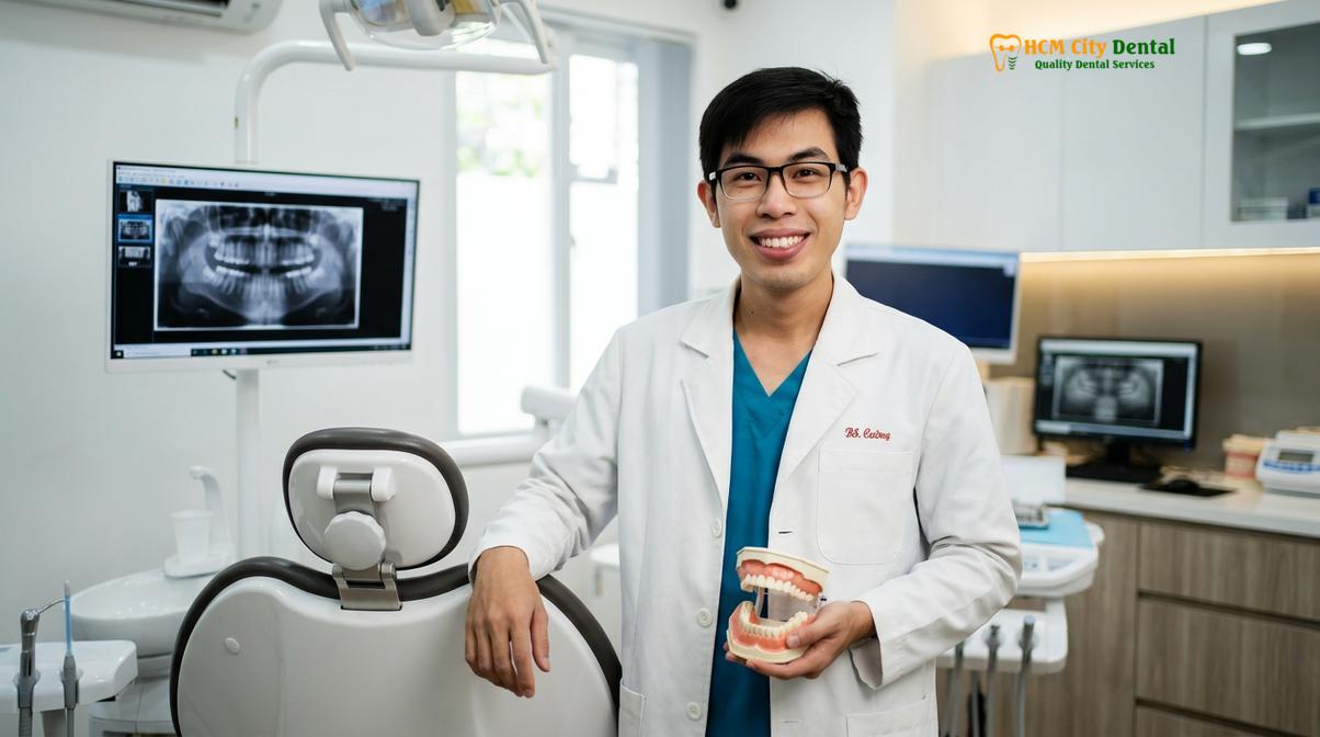 Dr. Nguyen Van Cuong DDS at HCMC Dental Clinic