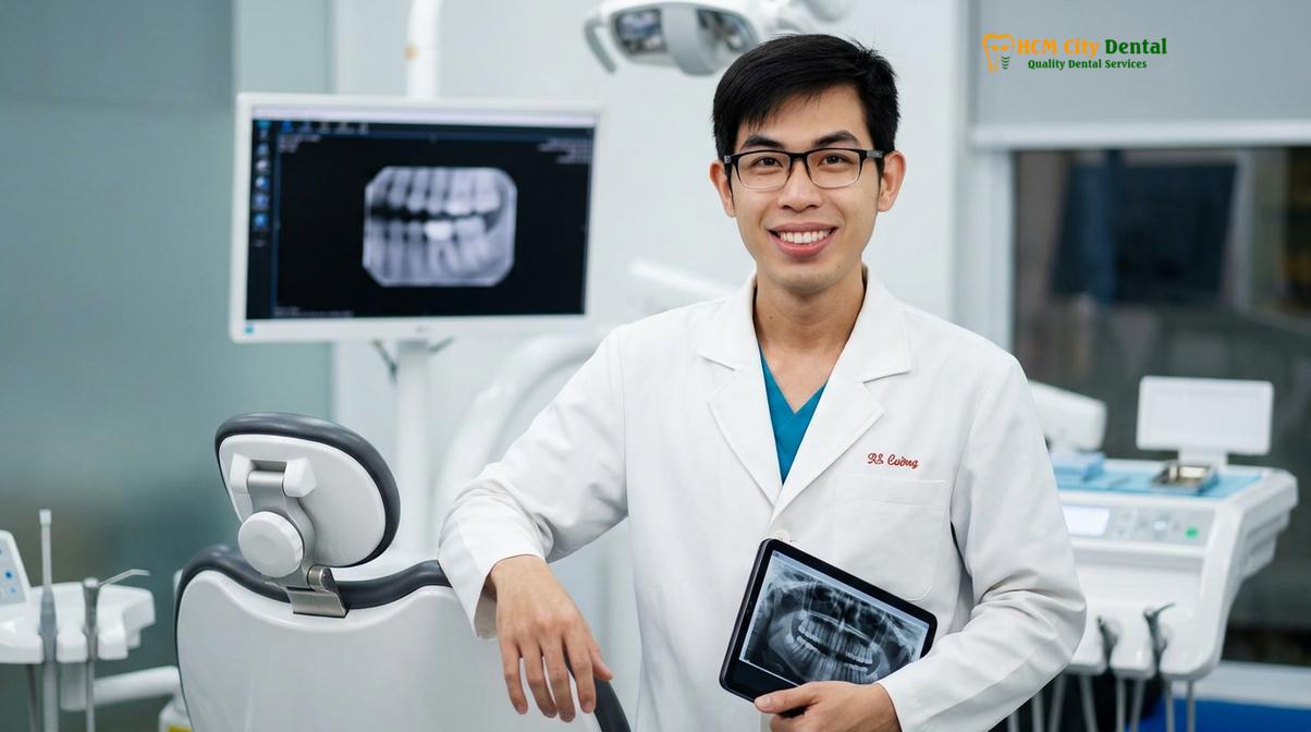 Dr. Nguyen Van Cuong DDS at HCMC Dental Clinic