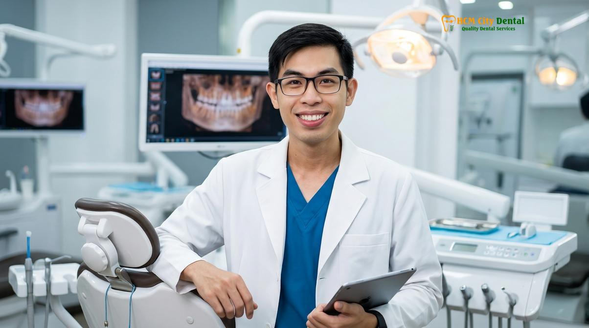 Dr. Nguyen Van Cuong DDS at HCMC Dental Clinic