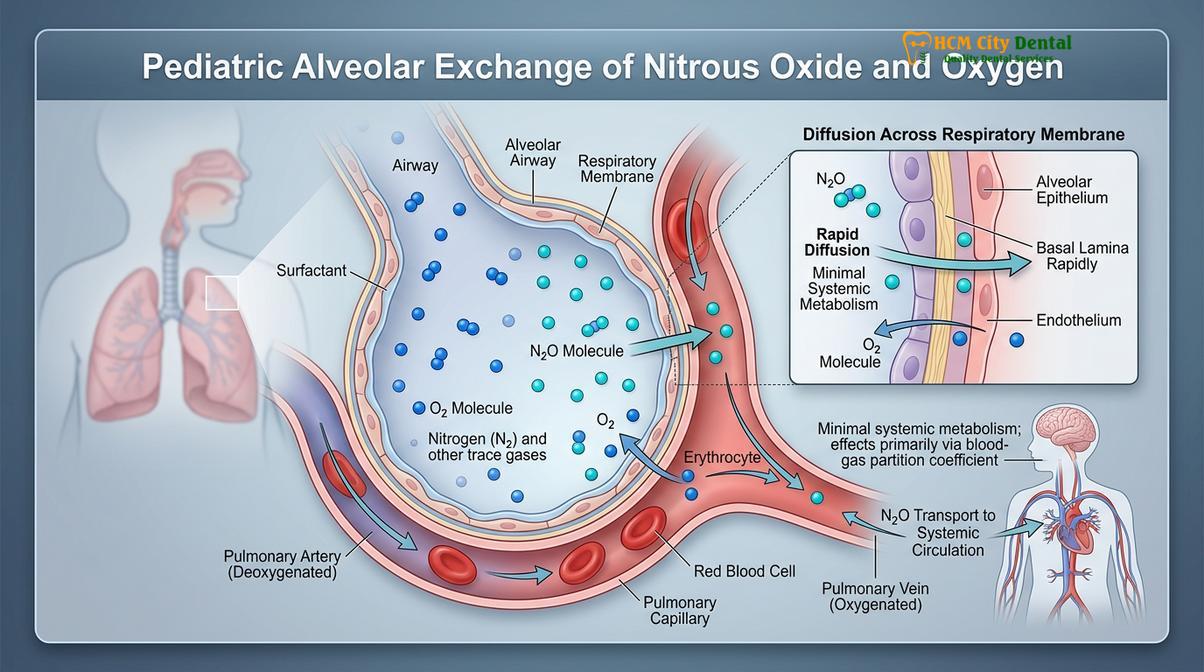 Clinical photography related to nitrous oxide safety kids