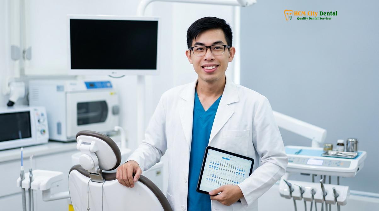 Dr. Nguyen Van Cuong DDS at HCMC Dental Clinic