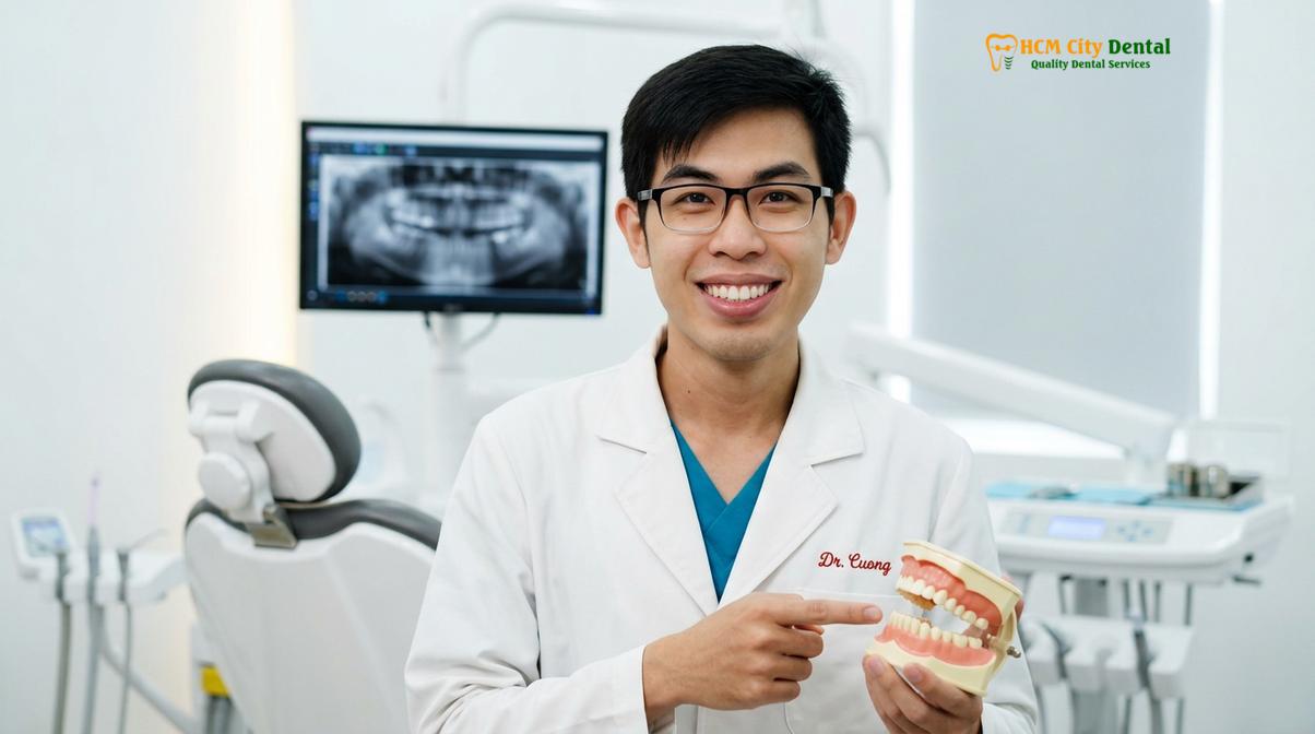 Dr. Nguyen Van Cuong DDS at HCMC Dental Clinic