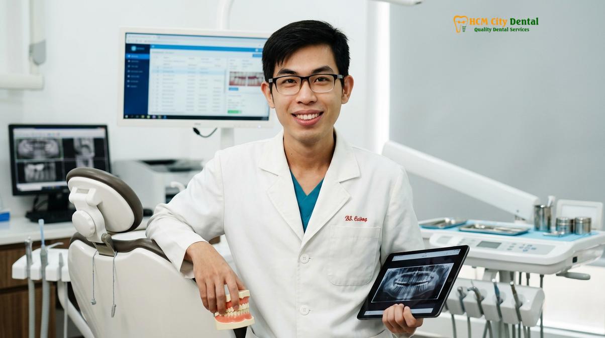 Dr. Nguyen Van Cuong DDS at HCMC Dental Clinic