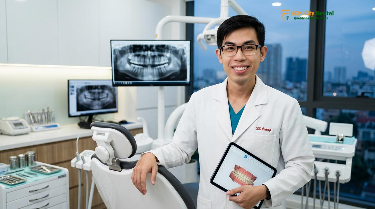 Dr. Nguyen Van Cuong DDS at HCMC Dental Clinic