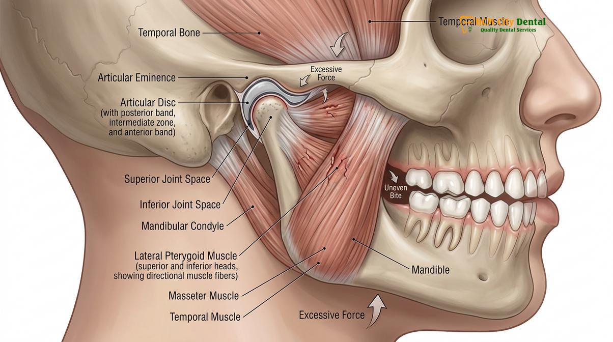 Visual illustration of Bite Adjustment for TMJ Vietnam