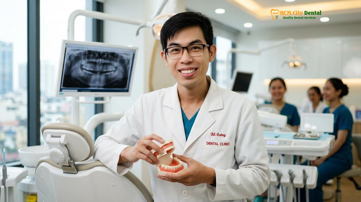 Dr. Nguyen Van Cuong DDS at HCMC Dental Clinic