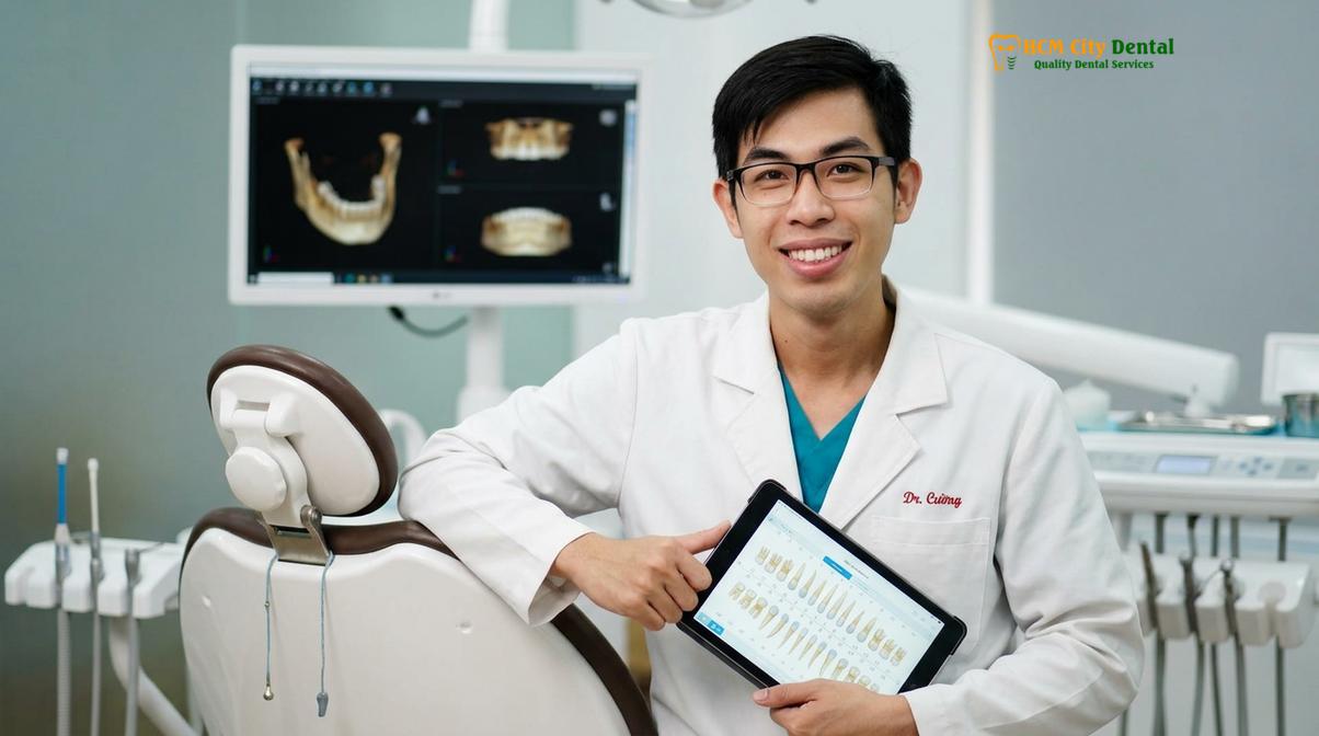 Dr. Nguyen Van Cuong DDS at HCMC Dental Clinic