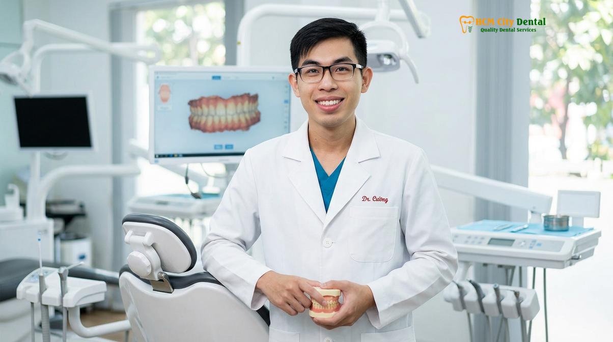Dr. Nguyen Van Cuong DDS at HCMC Dental Clinic