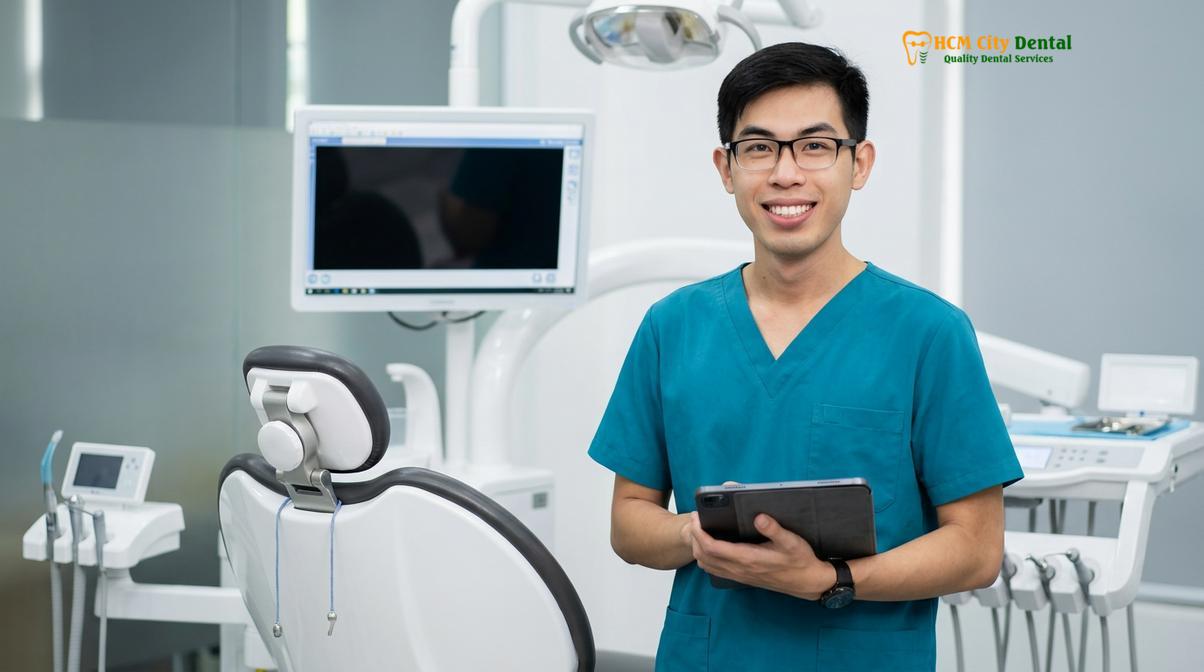 Dr. Nguyen Van Cuong DDS at HCMC Dental Clinic