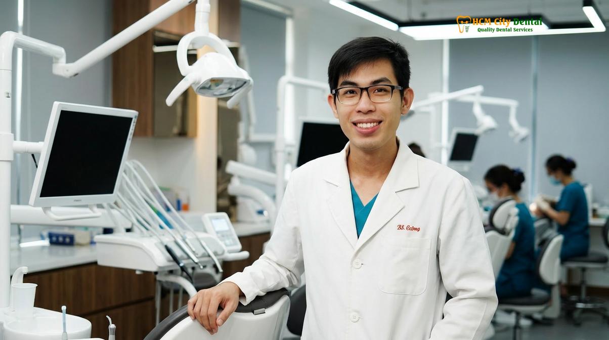 Dr. Nguyen Van Cuong DDS at HCMC Dental Clinic