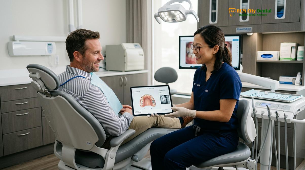 Visual illustration of orthodontic courses for general dentists