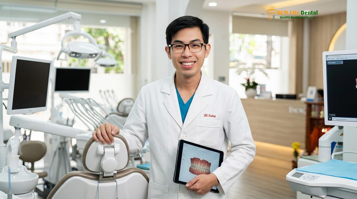 Dr. Nguyen Van Cuong DDS at HCMC Dental Clinic