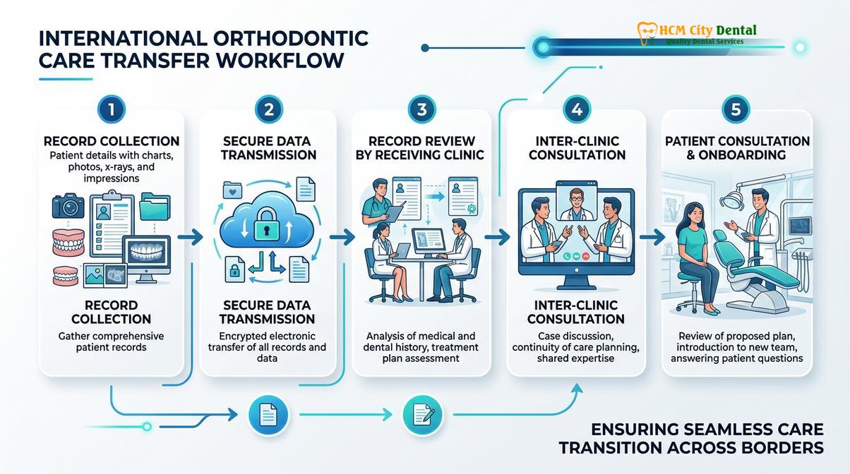 Summary diagram of orthodontic followup vietnam