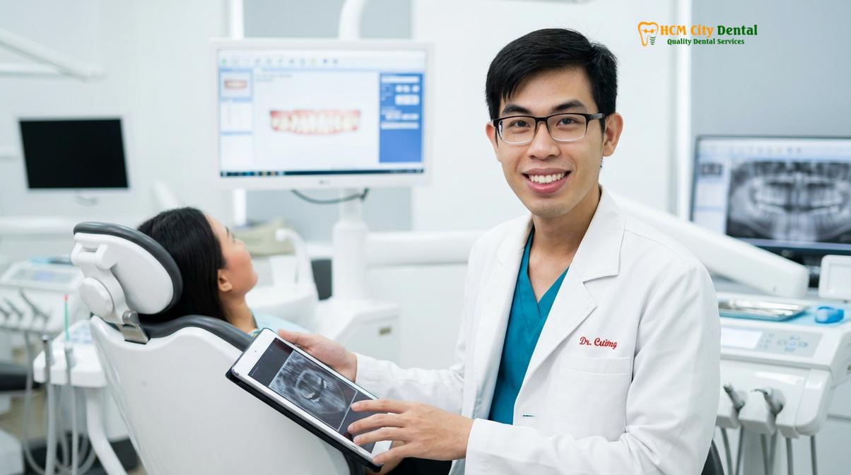 Dr. Nguyen Van Cuong DDS at HCMC Dental Clinic
