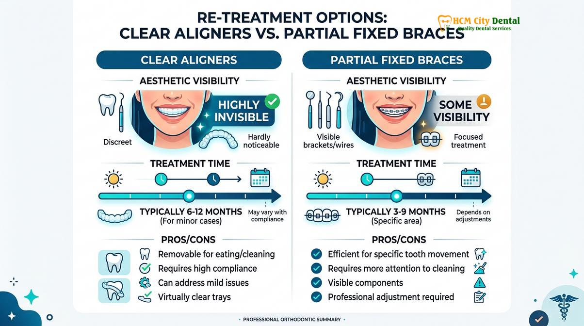 Summary diagram of Orthodontic Relapse Why Teeth Move After Braces