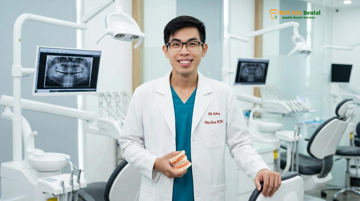 Dr. Nguyen Van Cuong DDS at HCMC Dental Clinic