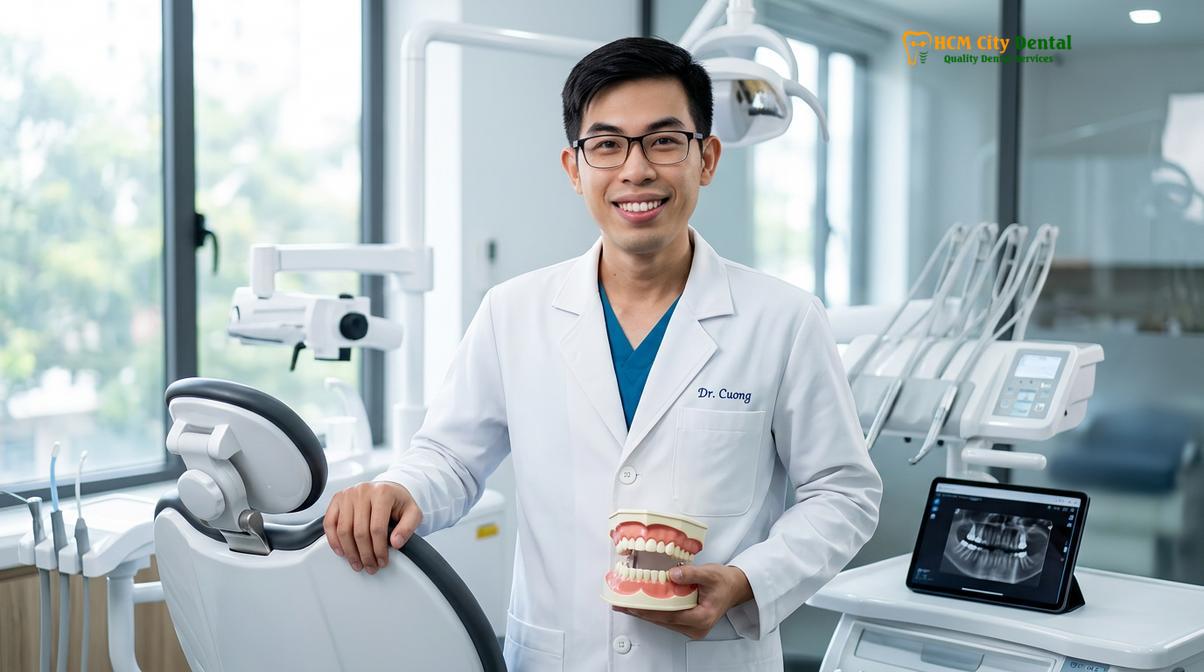 Dr. Nguyen Van Cuong DDS at HCMC Dental Clinic