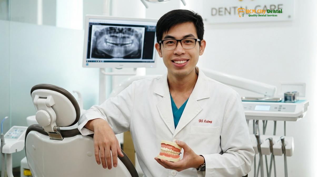 Dr. Nguyen Van Cuong DDS at HCMC Dental Clinic