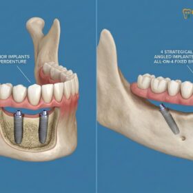 Overdenture vs All on 4: Clinical Comparison | HCMC Dental
