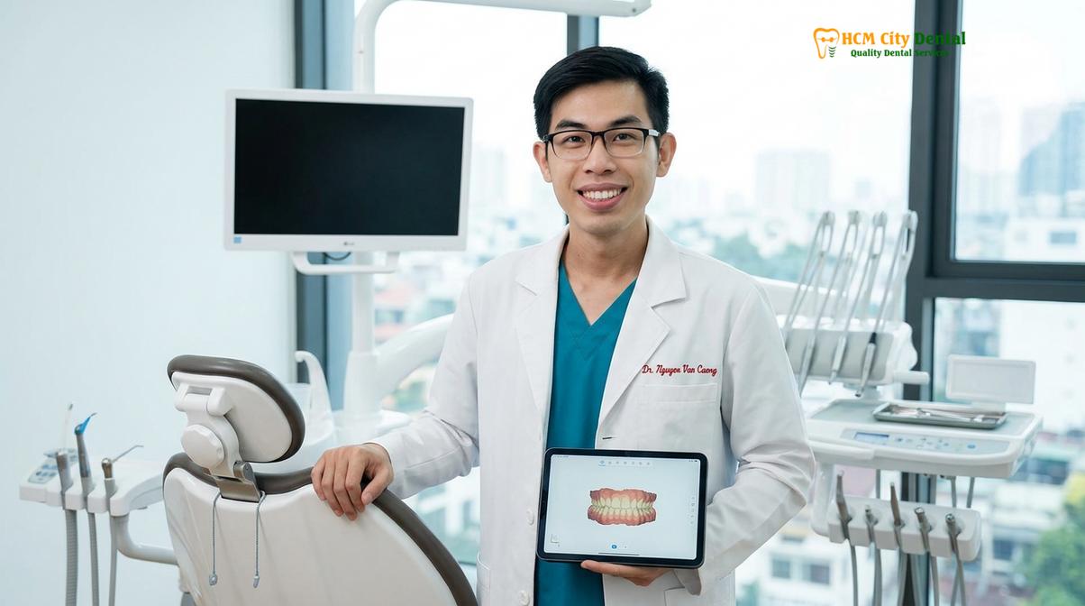 Dr. Nguyen Van Cuong DDS at HCMC Dental Clinic