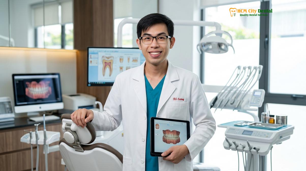 Dr. Nguyen Van Cuong DDS at HCMC Dental Clinic