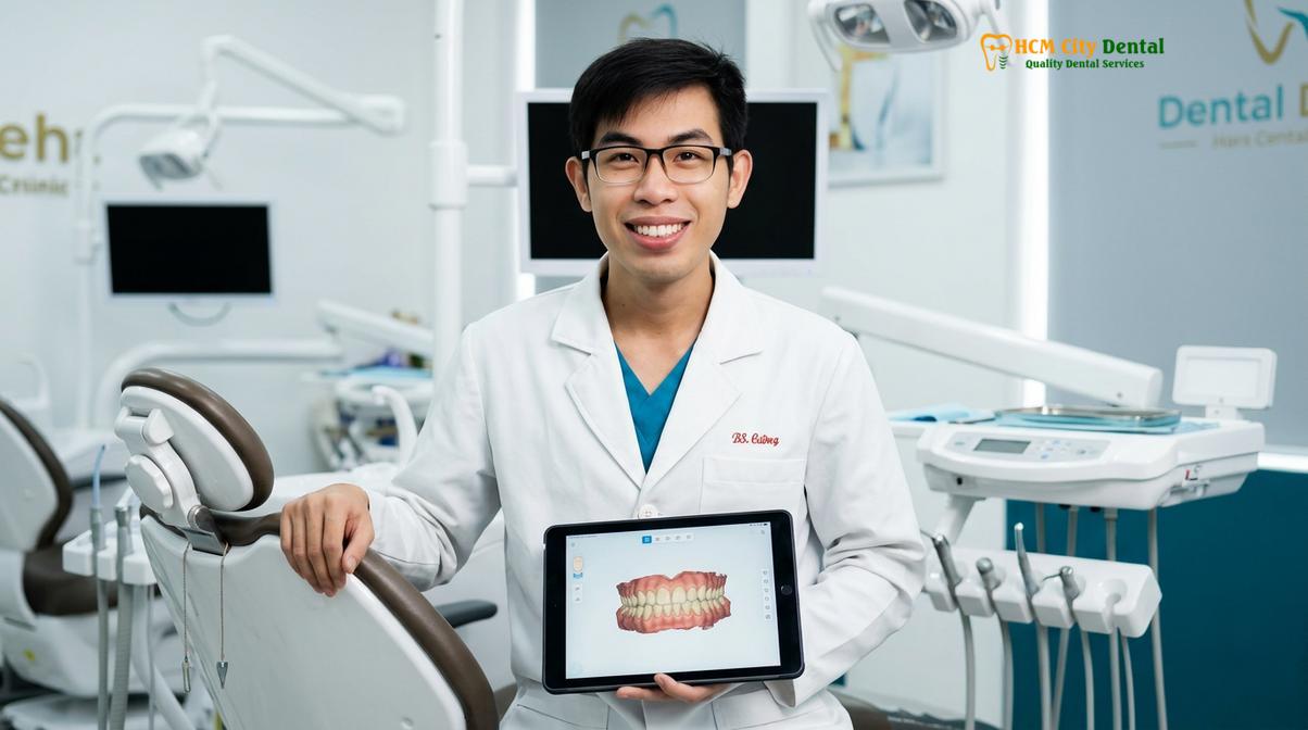 Dr. Nguyen Van Cuong DDS at HCMC Dental Clinic