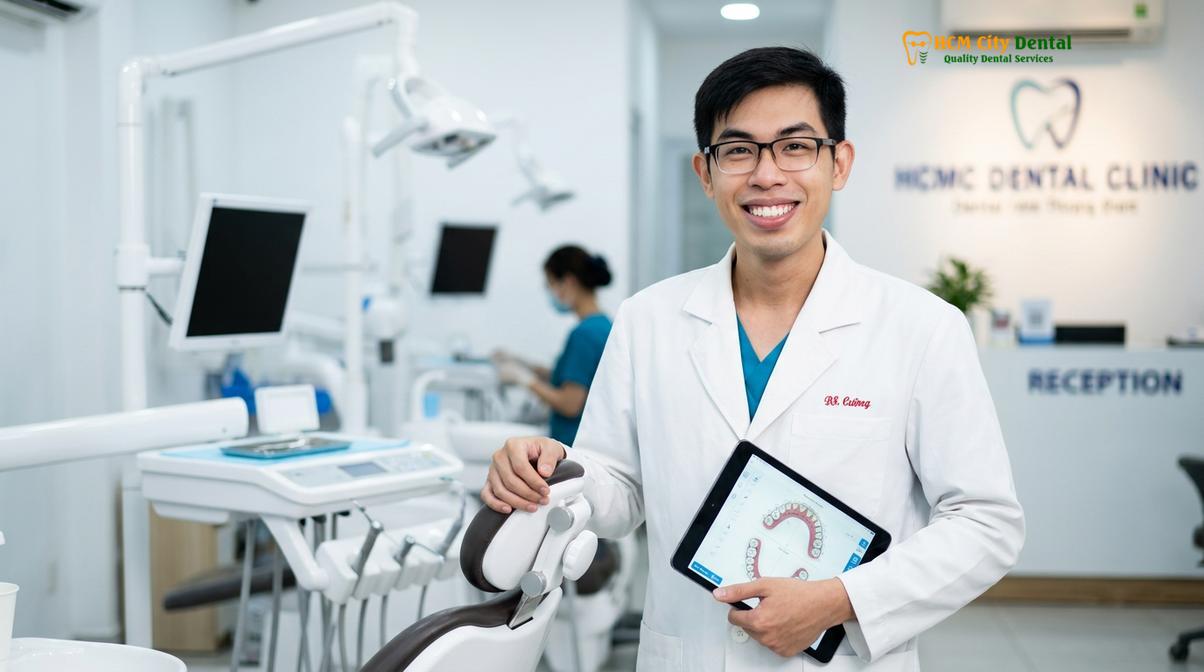 Dr. Nguyen Van Cuong DDS at HCMC Dental Clinic